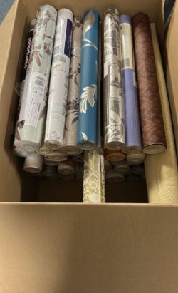 43 ROLLS OF WALLPAPER