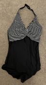 40 X BRAND NEW FIGLEAVES WOMEN'S BLACKSTRIPE SWIMSUITS RRP £ 1,200.00
