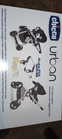 60 × NEW CHICCO URBAN PLUS CAR SEAT ADAPTORS FOR URBAN PLUS & AUTO FIX FAST CAR SEAT
