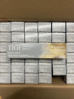 216 X MIX OF SHADES OF TIGI HAIR DYE 60ML, NO EXPIRY - GREAT FOR RESALE