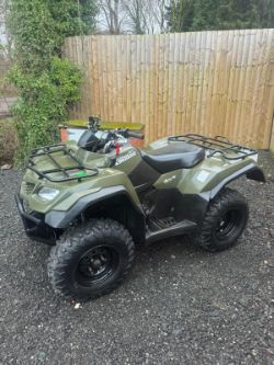 SUZUKI KING QUAD 400 AUTOMATIC FULL V5 ONLY 360 HOURS FROM NEW
