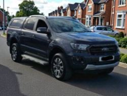 **(ONLY 79K MILEAGE)** 2021 FORD RANGER WILDTRAK 4X4 AUTO, 1996CC >>--NO VAT ON HAMMER--<<