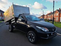**(ONLY 92K MILEAGE)** 2017 MITSUBISHI L200 4LIFE DI-D ARB TIPPER PICKUP >>--NO VAT ON HAMMER--<<
