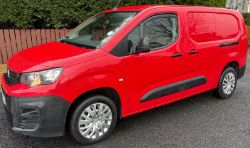 **(ONLY 98K MILEAGE)** 2020 PEUGEOT PARTNER S L2 BLUEHDI L1H1 1499CC MANUAL >>--NO VAT ON HAMMER--<<