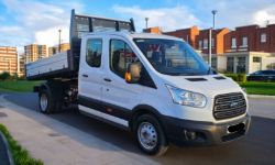 **(ONLY 79K MILEAGE)** 2016 FORD TRANSIT 350 DOUBLE CAB CHASSIS – 2.2 TDCI, MANUAL
