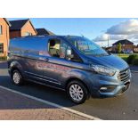 **(ONLY 86K MILEAGE)** 2018 FORD TRANSIT CUSTOM 280 LIMITED 130 SWB >>--NO VAT ON HAMMER--<<