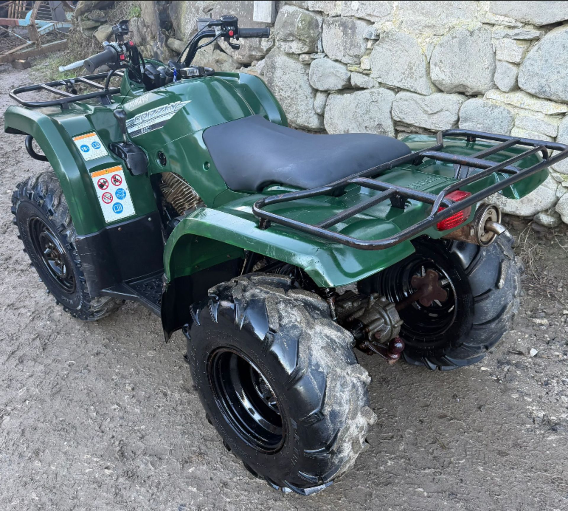 YAMAHA GRIZZLY 350 - 2017 - 4WD QUAD - Image 6 of 9