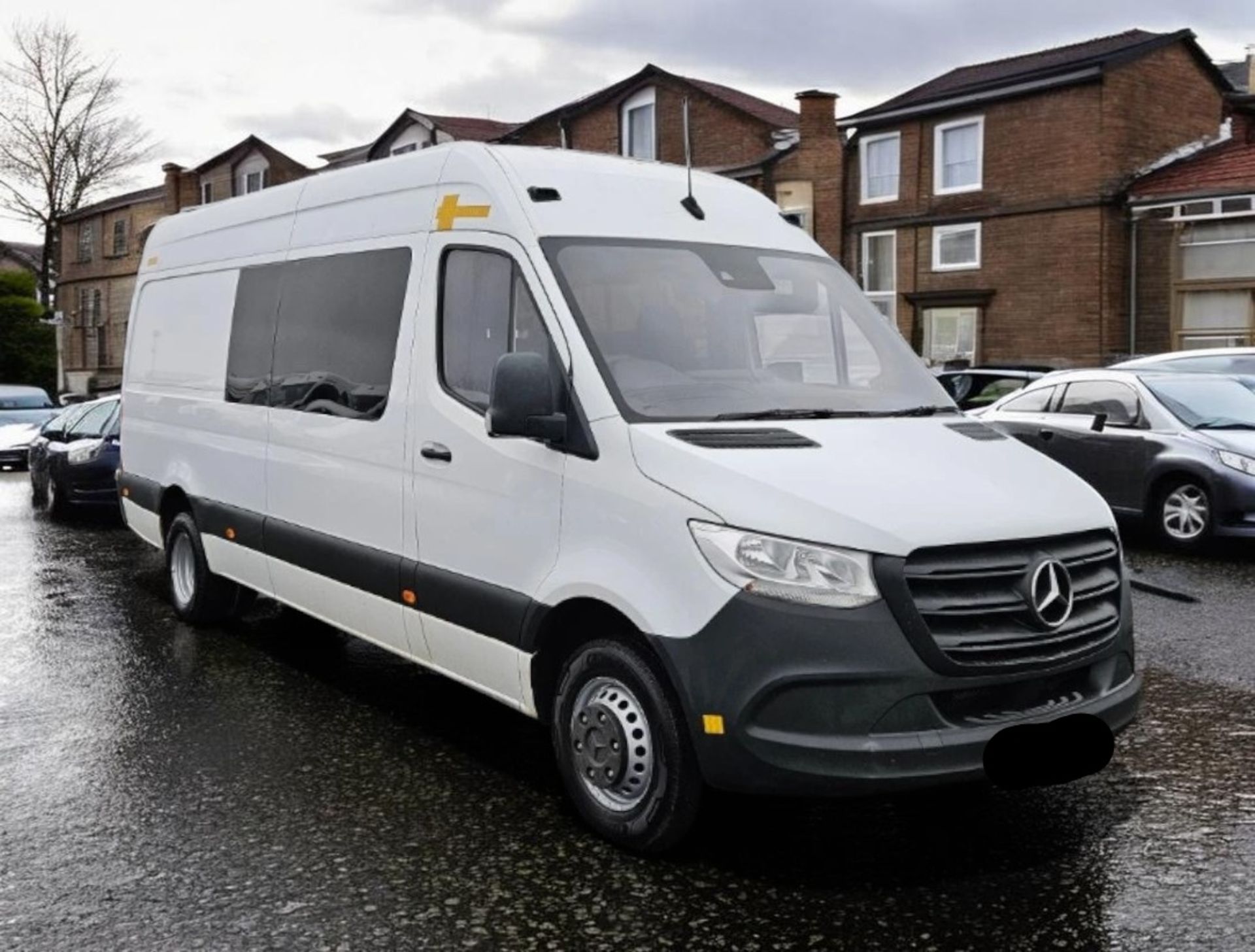 **(ONLY 91K MILEAGE)** 2019 MERCEDES-BENZ SPRINTER 516 2.2 CDI LWB CREW >>--NO VAT ON HAMMER--<< - Image 3 of 13