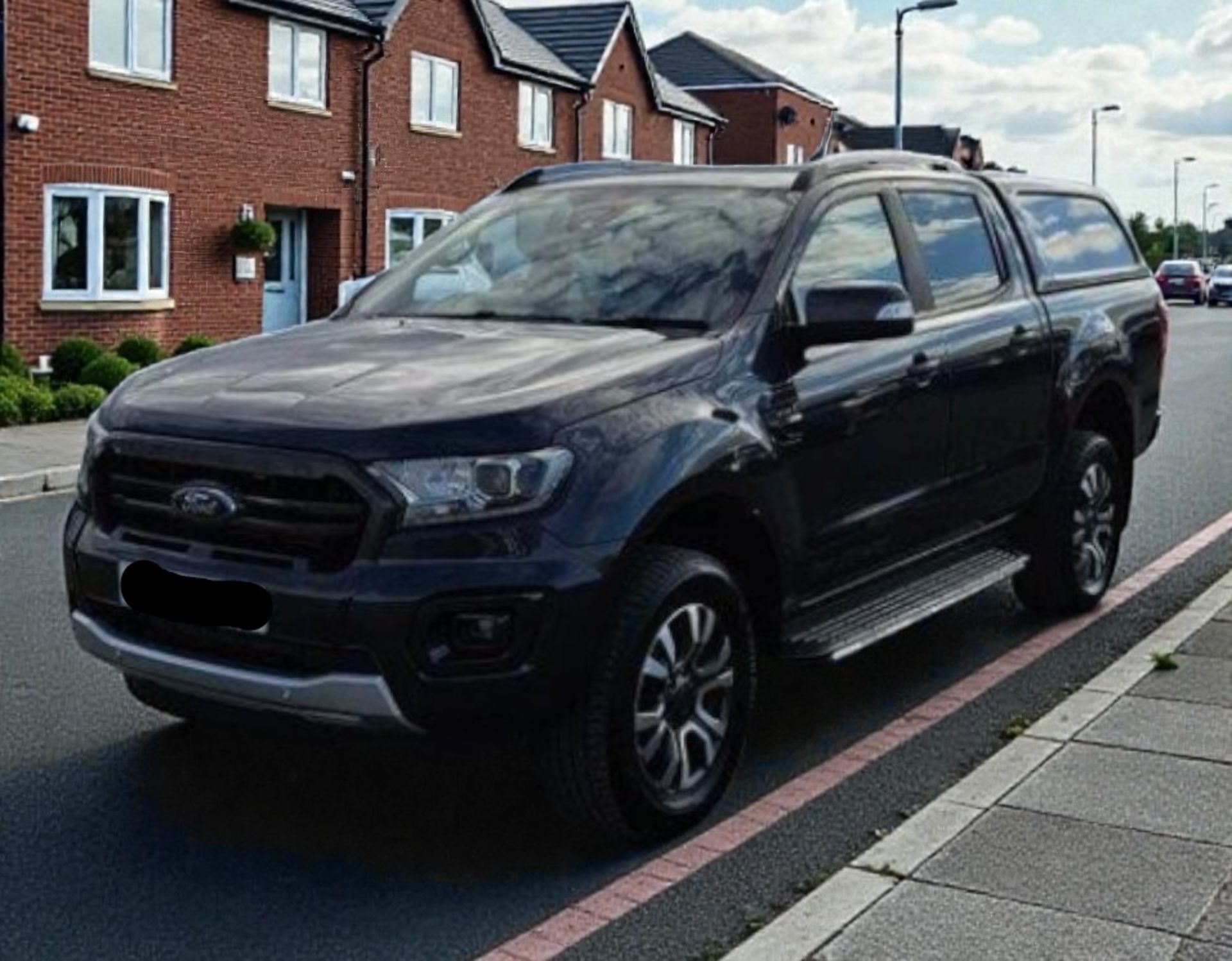 **(ONLY 79K MILEAGE)** 2021 FORD RANGER WILDTRAK 4X4 AUTO, 1996CC >>--NO VAT ON HAMMER--<< - Image 4 of 13