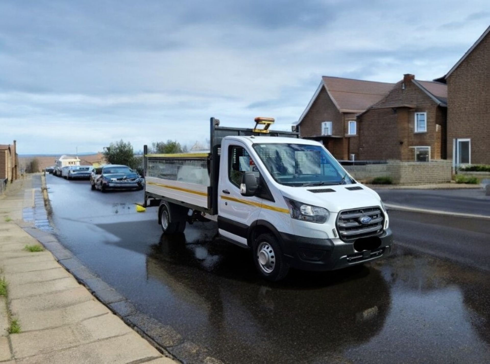 **(ONLY 67K MILEAGE)** FORD TRANSIT 350 LEADER ECOBLUE DROPSIDE >>-NO VAT ON HAMMER-<< - Image 2 of 11