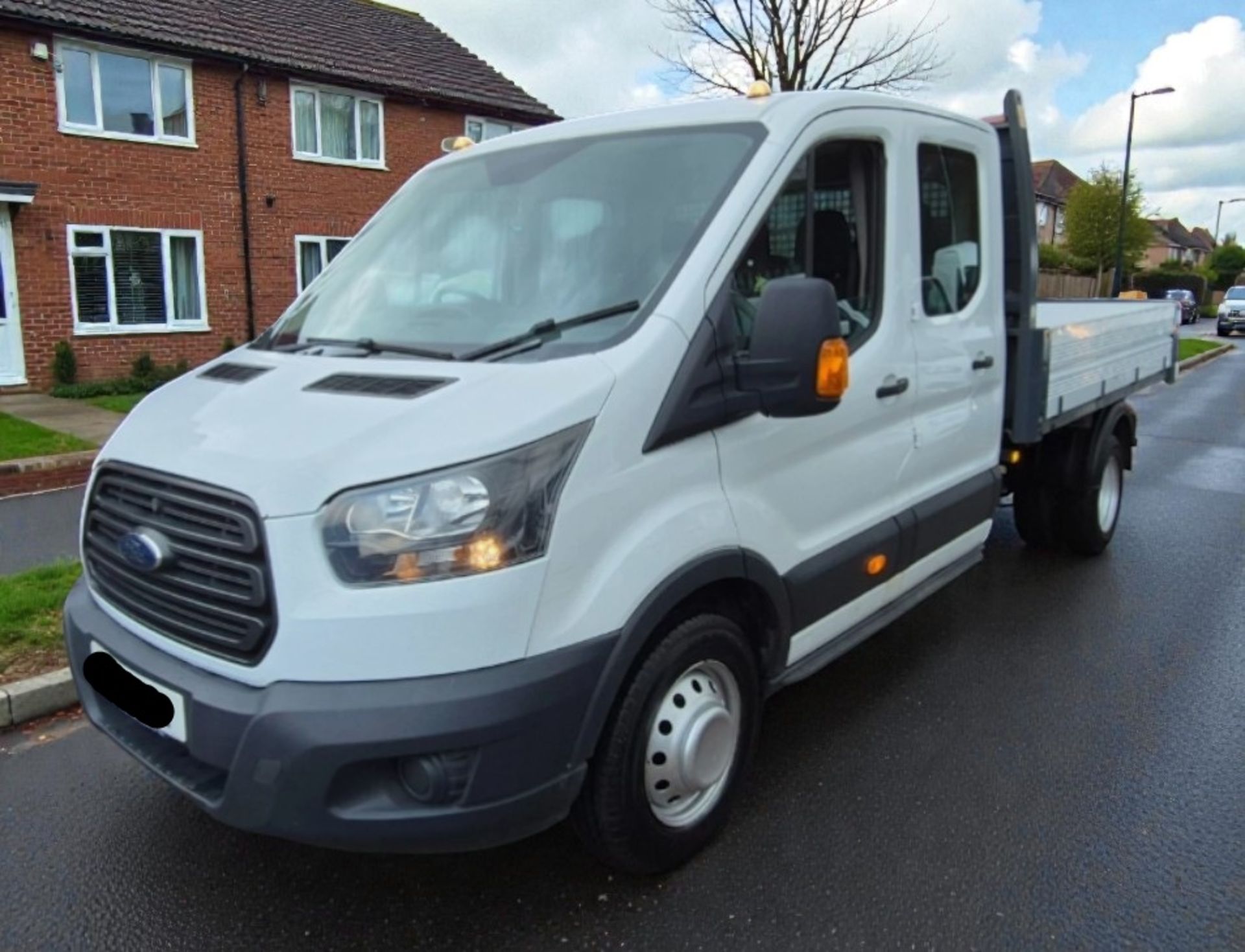 2017 FORD TRANSIT 350 L3H2 1996CC HEAVY OIL MANUAL PANEL VAN >>--NO VAT ON HAMMER--<< - Image 7 of 14
