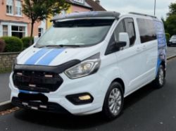 2022 FORD TRANSIT CUSTOM 300LIMITD EBLUE L1H1 1996CC DIESEL MANUAL PANEL VAN