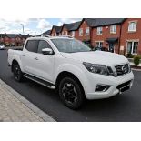 **(ONLY 98K MILEAGE)** 2019 NISSAN NAVARA TEKNA DCI 2299CC MANUAL PICK UP WHITE