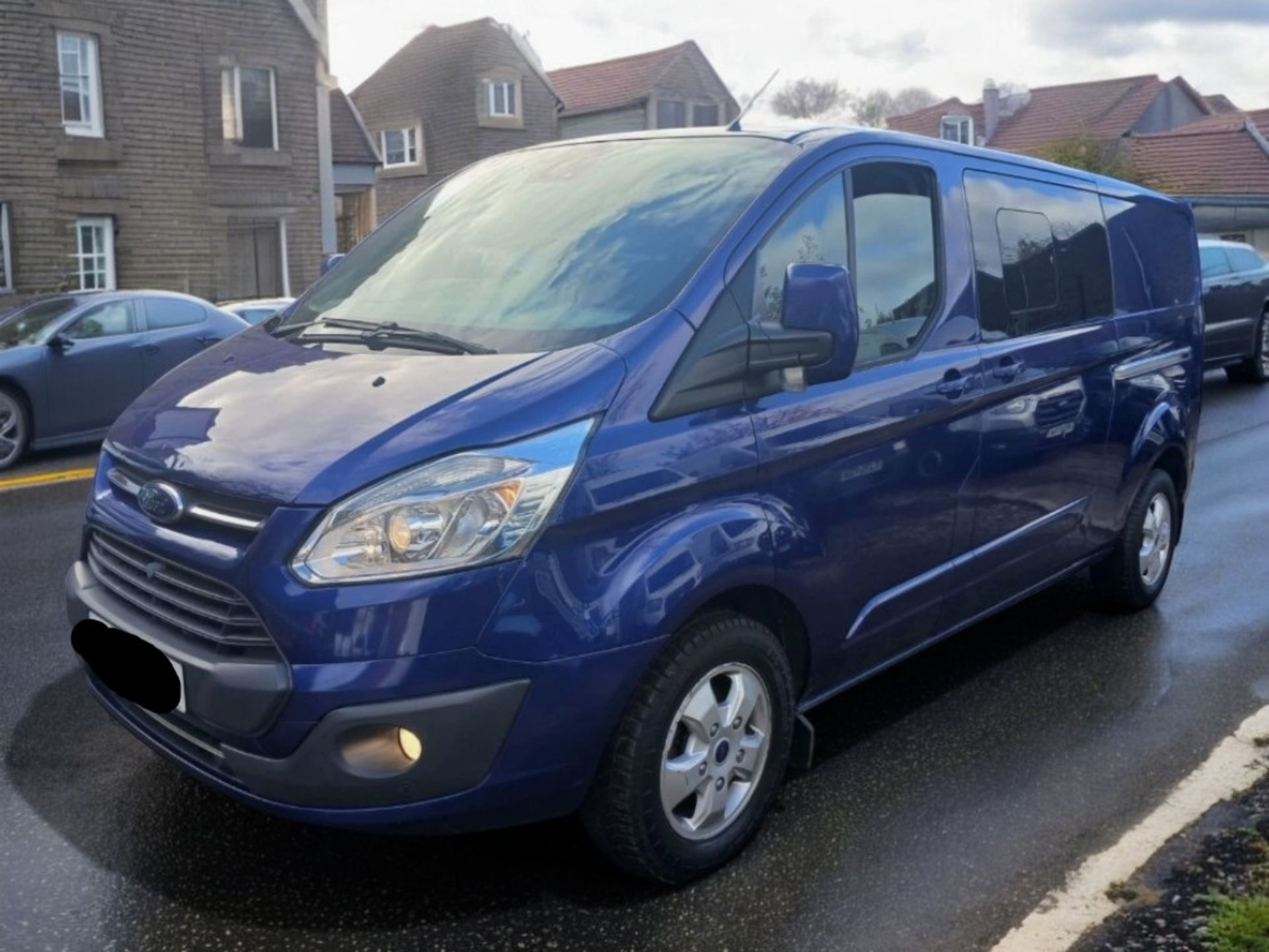 2017 FORD TRANSIT CUSTOM 290 LIMITED LWB CREW VAN (L2 H1) >>--NO VAT ON HAMMER--<< - Image 6 of 15