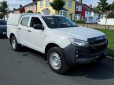 2021 ISUZU D-MAX UTILITY 1.9 DIESEL MANUAL PICK UP IN WHITE>>--NO VAT ON HAMMER--<<