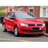 2012 VOLKSWAGEN POLO 1.2 S 5DR PETROL MANUAL HATCHBACK RED >>--NO VAT ON HAMMER--<<