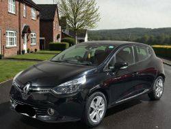 2016 RENAULT CLIO DYNAMIQUE NAV 16V – BLACK >>--NO VAT ON HAMMER--<<