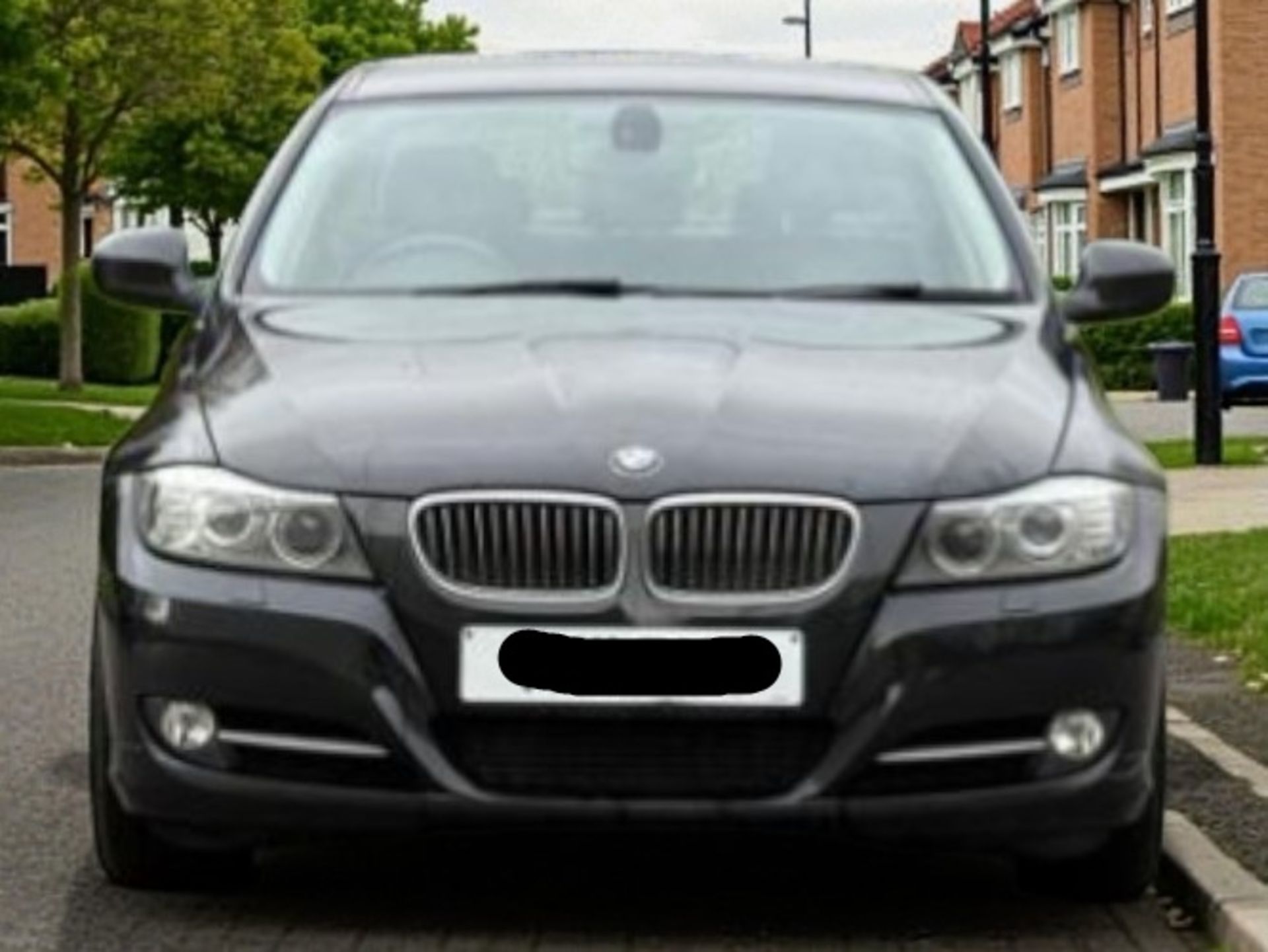 2011 BMW 320D EXCLUSIVE EDITION 1995CC MANUAL SALOON BLACK >>--NO VAT ON HAMMER--<< - Image 3 of 25