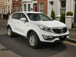 **(ONLY 111K MILEAGE)** 2013 KIA SPORTAGE 1 CRDI MANUAL SUV >>--NO VAT ON HAMMER--<<