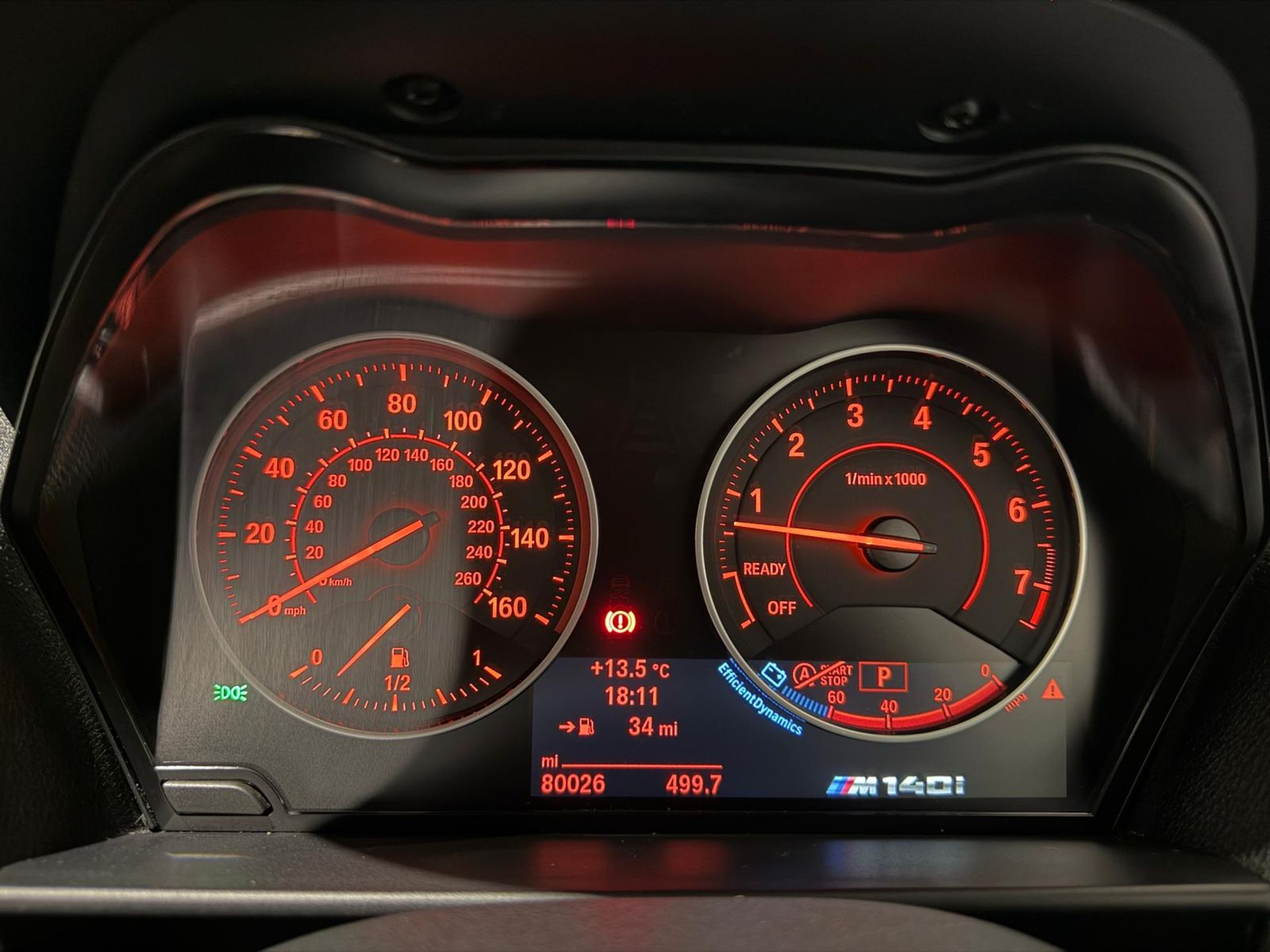 2017 BMW M140I AUTO – GREY >>--NO VAT ON HAMMER--<< - Image 23 of 57