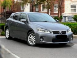 **(ONLY 124K MILEAGE)** 2013 LEXUS CT 200H ADVANCE CVT 1.8 HYBRID AUTO GREY >--NO VAT ON HAMMER--<<