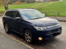 **(ONLY 118K MILEAGE)** 2013 MITSUBISHI OUTLANDER 2.2 DI-D GX4 4WD >>--NO VAT ON HAMMER--<<