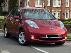 2013 NISSAN LEAF 24KWH AUTO 5DR ELECTRIC HATCHBACK RED **(ONLY 56K MILEAGE)**