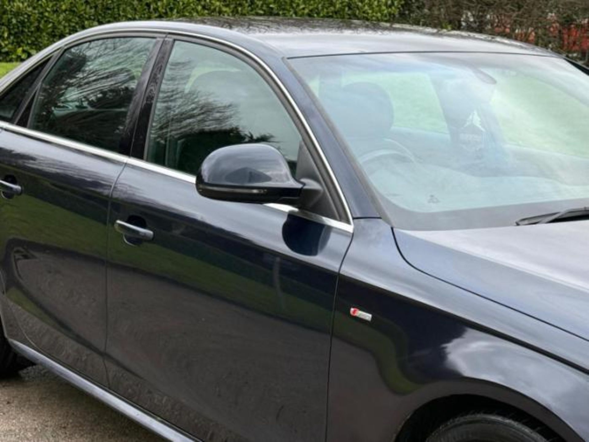 2008 AUDI A4 S LINE TDI 1968CC MANUAL SALOON IN BLUE - HEAVY OIL >>--NO VAT ON HAMMER--<< - Image 12 of 23