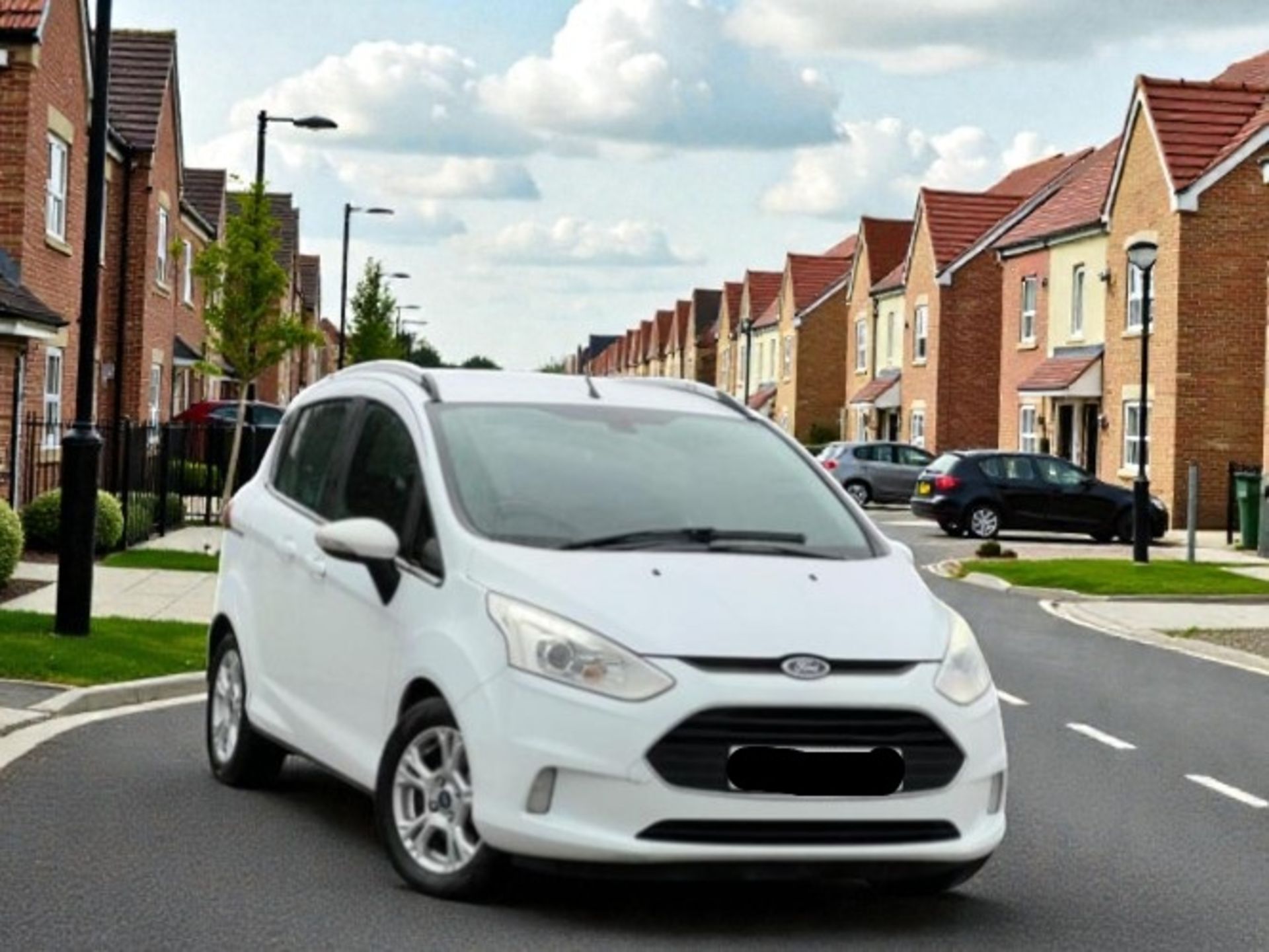 **(ONLY 114K MILEAGE)** 2012 FORD B-MAX ZETEC 1.4 PETROL MANUAL WHITE MPV >>--NO VAT ON HAMMER--<<