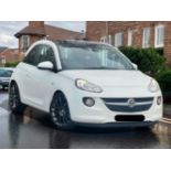 **(ONLY 124K MILEAGE)** 2013 VAUXHALL ADAM GLAM 1.2 PETROL WHITE >>--NO VAT ON HAMMER--<<
