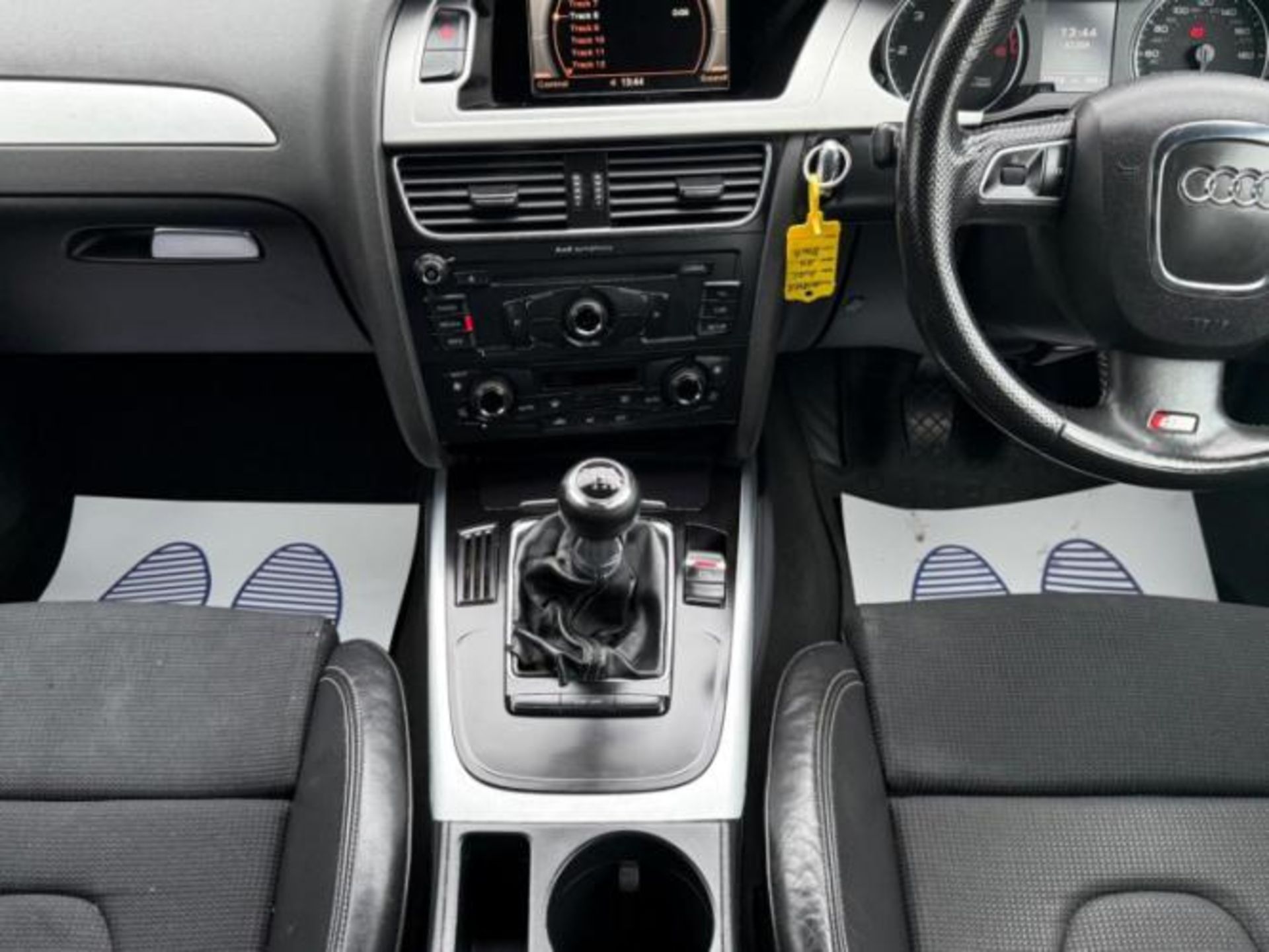 2008 AUDI A4 S LINE TDI 1968CC MANUAL SALOON IN BLUE - HEAVY OIL >>--NO VAT ON HAMMER--<< - Image 18 of 23