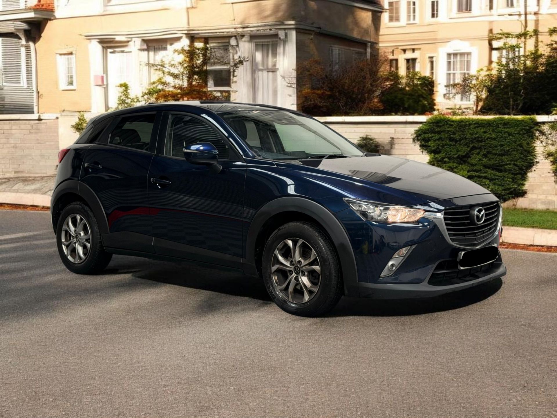 **(ONLY 118K MILEAGE)** 2015 MAZDA CX-3 SE-L NAV D, 1.5L, MANUAL, BLUE >>--NO VAT ON HAMMER--<< - Image 2 of 29