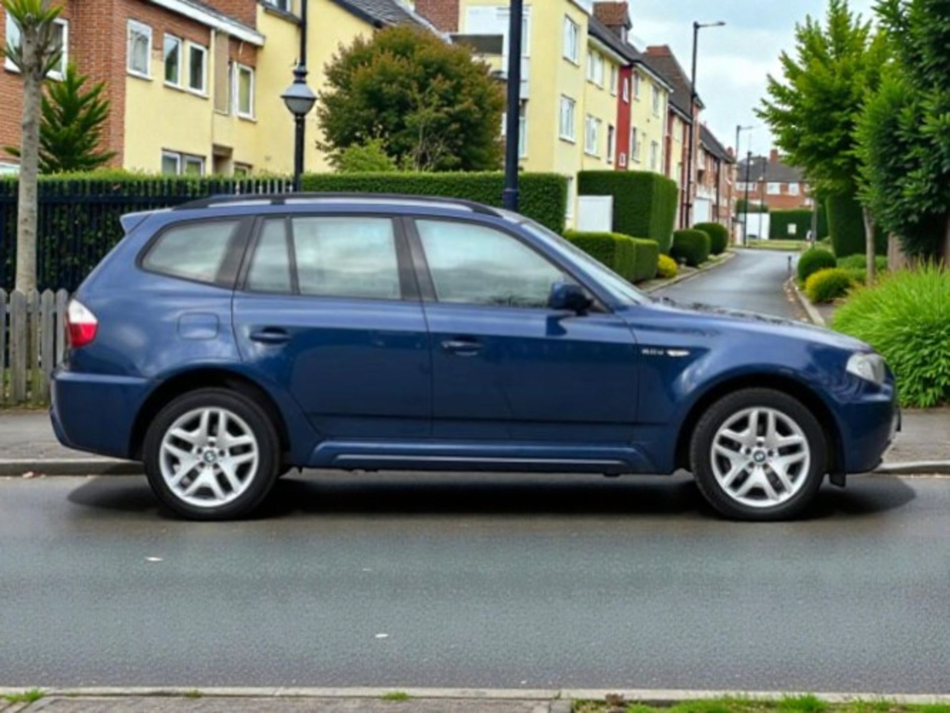 2006 BMW X3 2.0D M SPORT MANUAL DIESEL BLUE SUV >>--NO VAT ON HAMMER--<< - Image 9 of 29