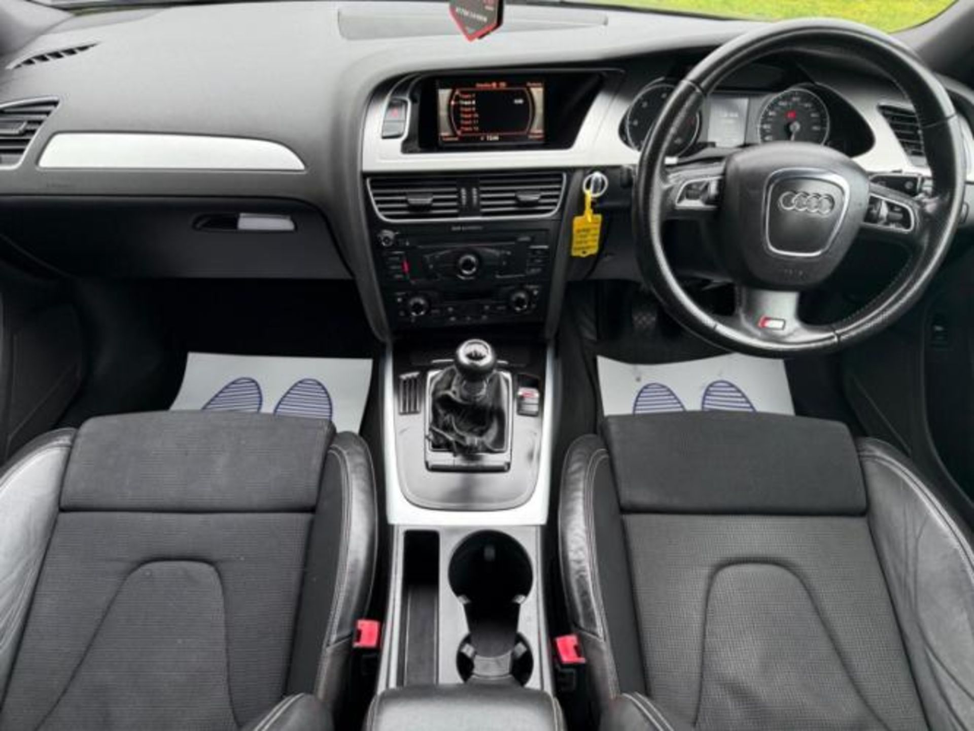 2008 AUDI A4 S LINE TDI 1968CC MANUAL SALOON IN BLUE - HEAVY OIL >>--NO VAT ON HAMMER--<< - Image 5 of 23