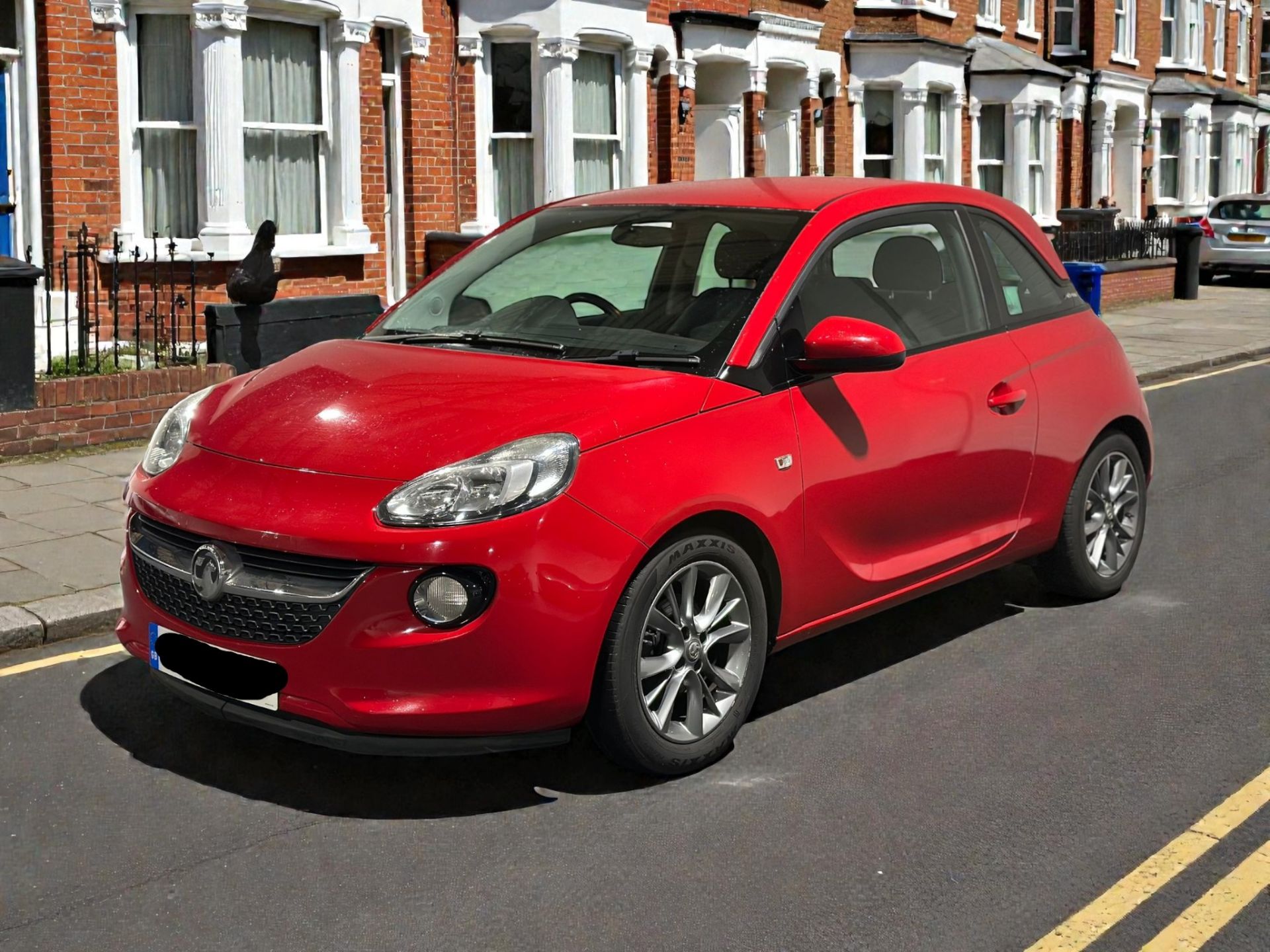 **(ONLY 117K MILEAGE)** 2015 VAUXHALL ADAM JAM 1.2L PETROL MANUAL RED >>--NO VAT ON HAMMER--<<