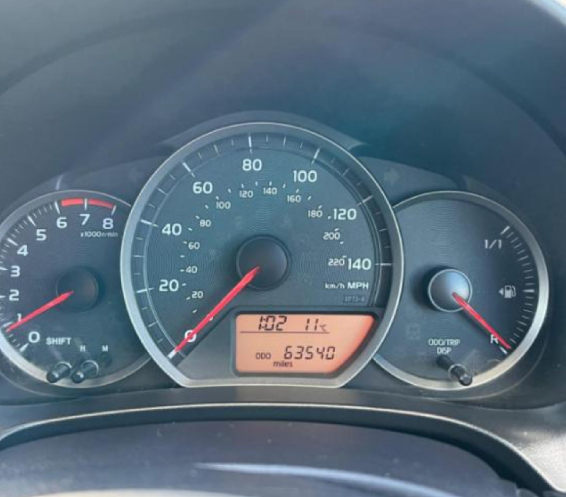 **(ONLY 63K MILEAGE)** 2012 TOYOTA YARIS 1.33 DUAL VVT-I TREND MANUAL >>--NO VAT ON HAMMER--<< - Image 30 of 30