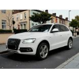 **(ONLY 107K MILEAGE)** 2013 AUDI Q5 2.0 TFSI S LINE PLUS TIPTRONIC >>--NO VAT ON HAMMER--<<