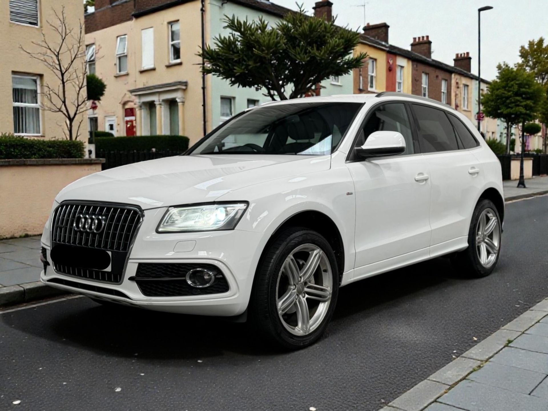 **(ONLY 107K MILEAGE)** 2013 AUDI Q5 2.0 TFSI S LINE PLUS TIPTRONIC >>--NO VAT ON HAMMER--<<