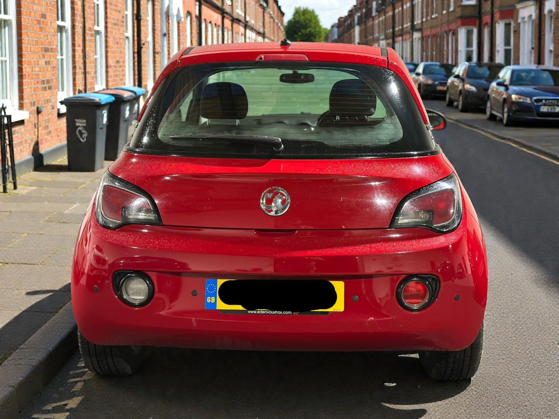 **(ONLY 117K MILEAGE)** 2015 VAUXHALL ADAM JAM 1.2L PETROL MANUAL RED >>--NO VAT ON HAMMER--<< - Image 2 of 11