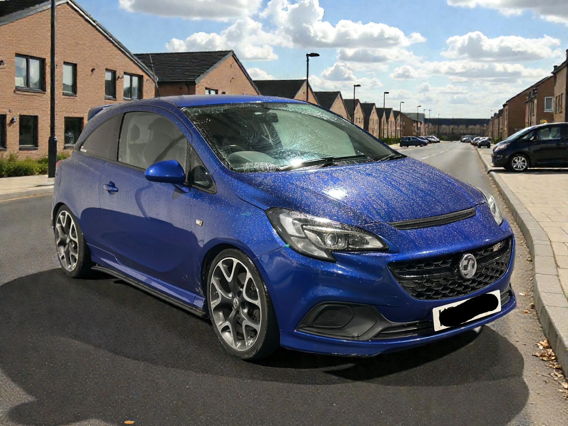 **(ONLY 72K MILEAGE)** 2015 VAUXHALL CORSA VXR 1.6L MANUAL PETROL BLUE >>--NO VAT ON HAMMER--<< - Image 2 of 31