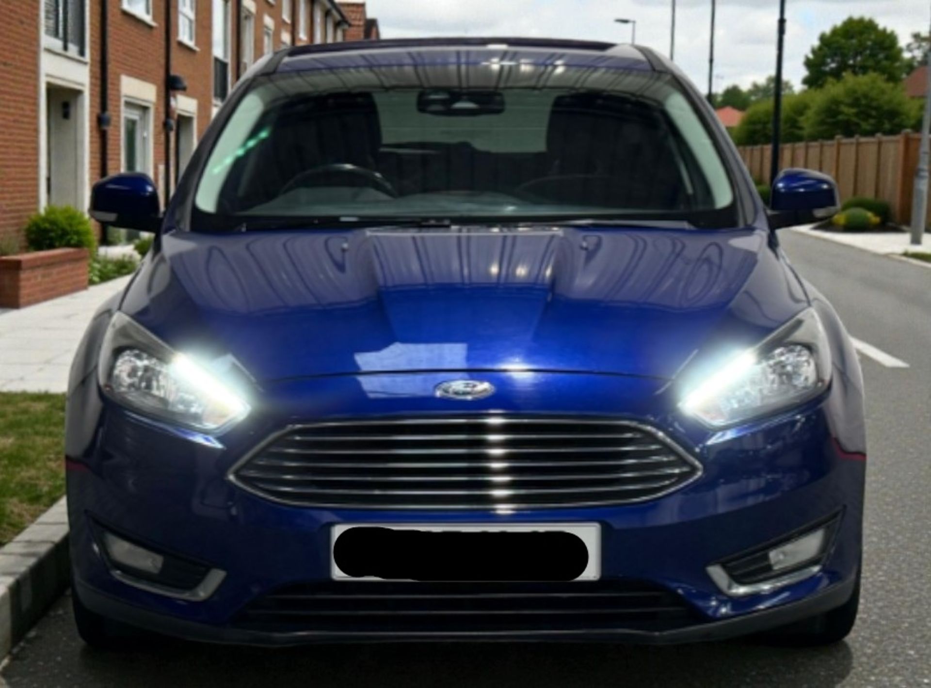 **(ONLY 90K MILEAGE)** 2015 FORD FOCUS 1.5 TDCI TITANIUM EURO 6 HATCHBACK >>--NO VAT ON HAMMER--<< - Image 8 of 31