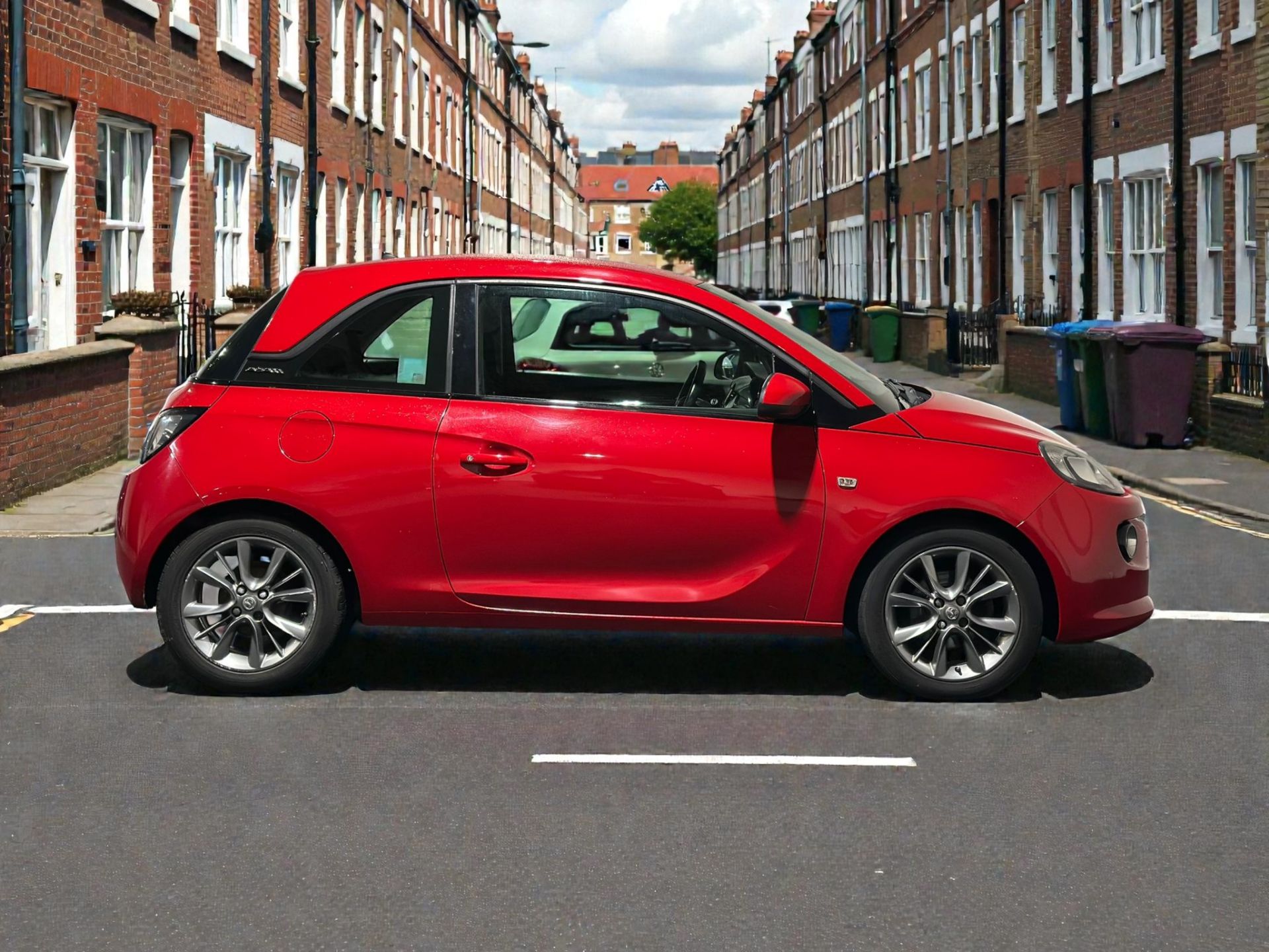 **(ONLY 117K MILEAGE)** 2015 VAUXHALL ADAM JAM 1.2L PETROL MANUAL RED >>--NO VAT ON HAMMER--<< - Image 8 of 11