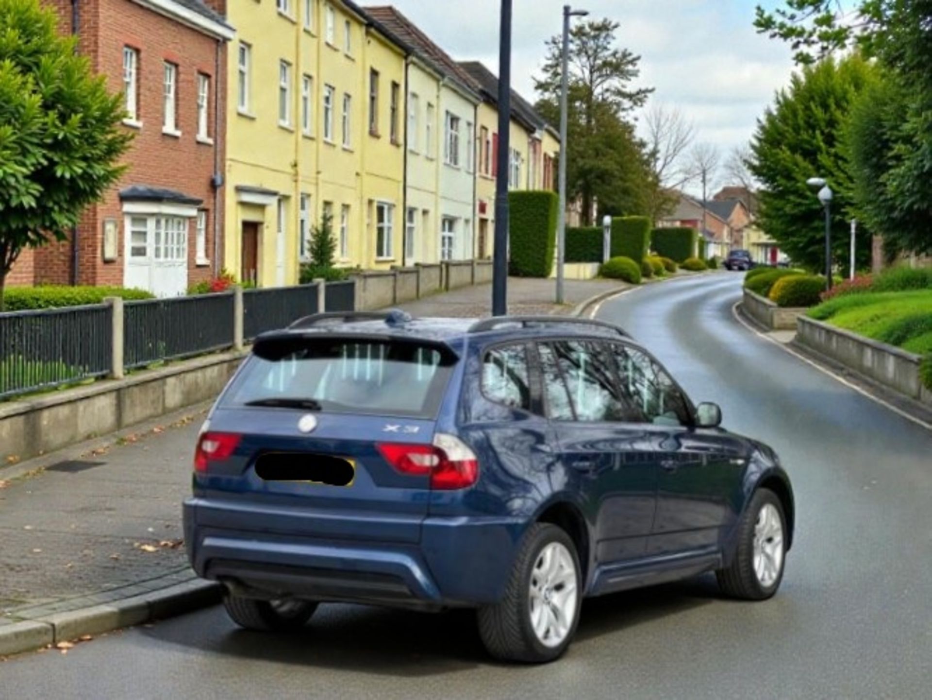 2006 BMW X3 2.0D M SPORT MANUAL DIESEL BLUE SUV >>--NO VAT ON HAMMER--<< - Image 5 of 29