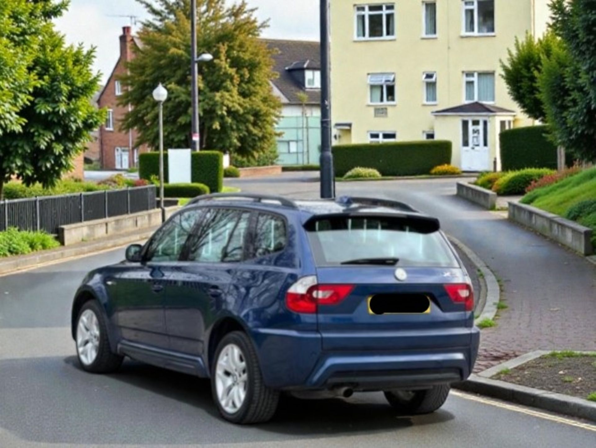 2006 BMW X3 2.0D M SPORT MANUAL DIESEL BLUE SUV >>--NO VAT ON HAMMER--<< - Image 2 of 29
