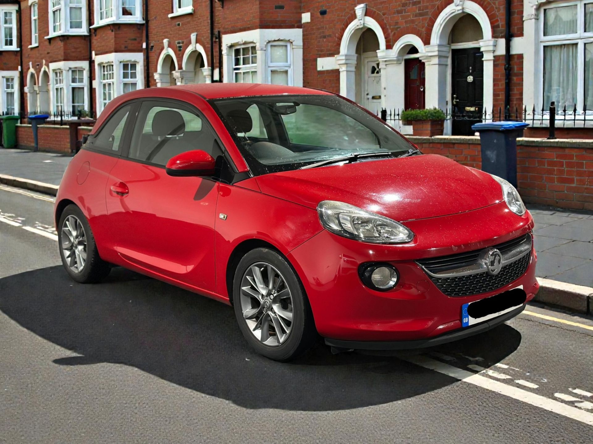 **(ONLY 117K MILEAGE)** 2015 VAUXHALL ADAM JAM 1.2L PETROL MANUAL RED >>--NO VAT ON HAMMER--<< - Image 6 of 11