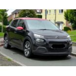 **(ONLY 74K MILEAGE)** 2018 CITROEN C3 1.2 PURETECH FEEL MANUAL BLACK >>--NO VAT ON HAMMER--<<