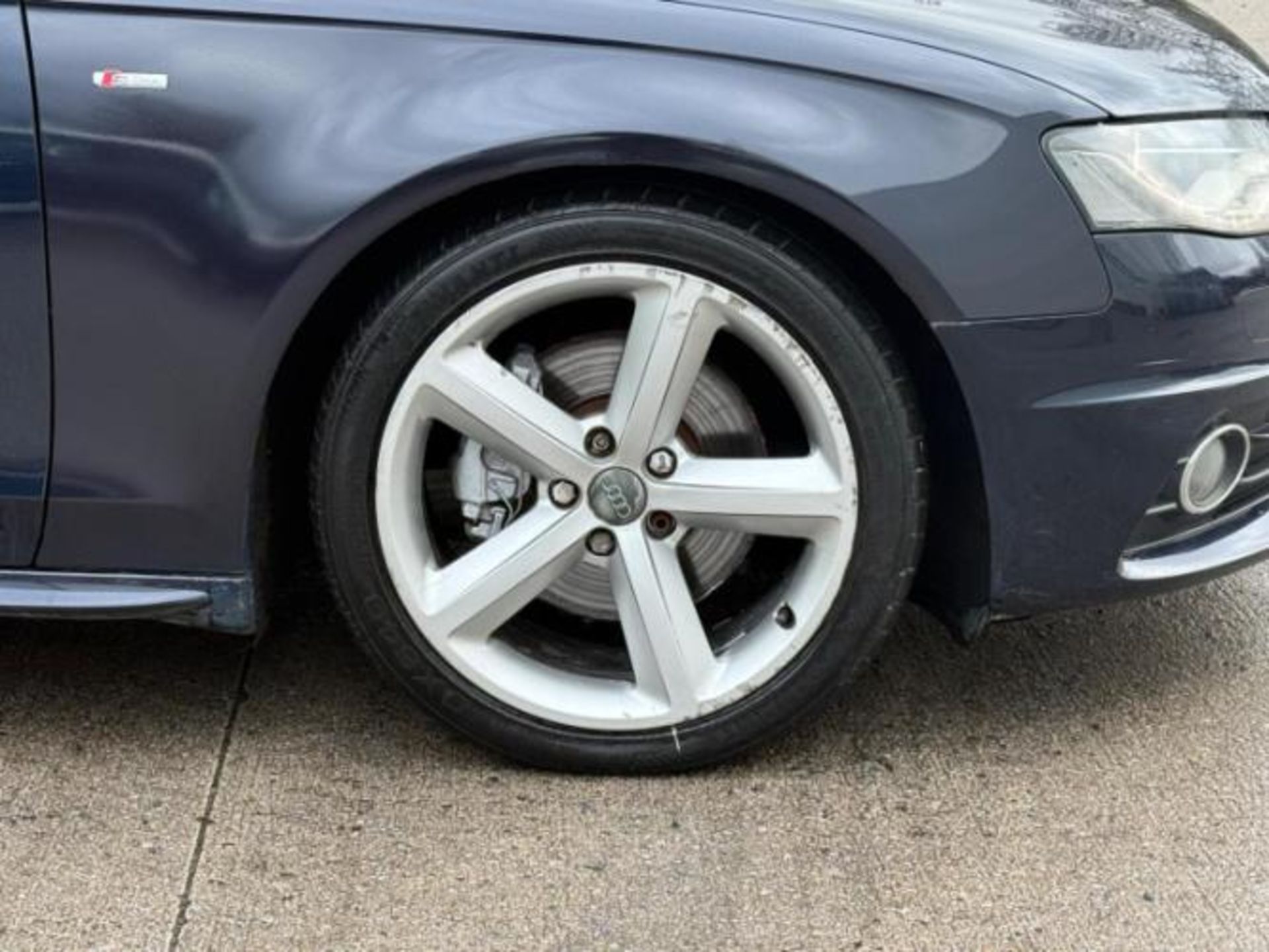 2008 AUDI A4 S LINE TDI 1968CC MANUAL SALOON IN BLUE - HEAVY OIL >>--NO VAT ON HAMMER--<< - Image 23 of 23