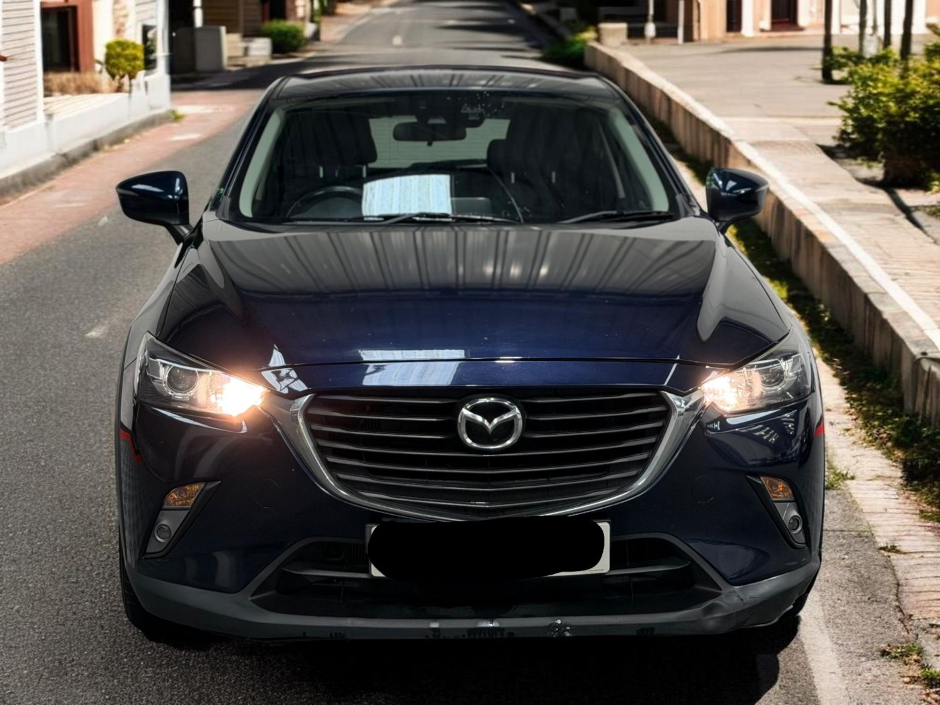 **(ONLY 118K MILEAGE)** 2015 MAZDA CX-3 SE-L NAV D, 1.5L, MANUAL, BLUE >>--NO VAT ON HAMMER--<< - Image 7 of 29