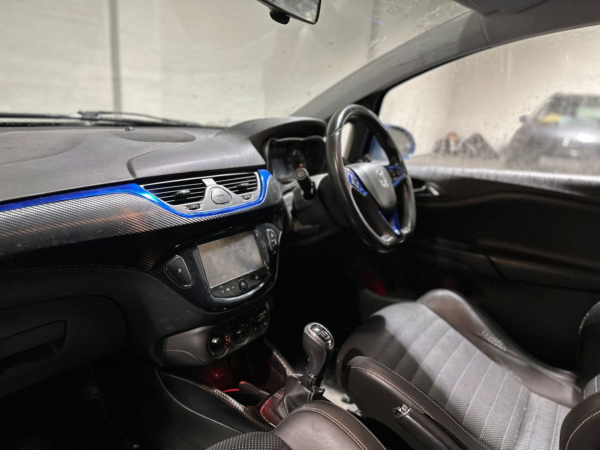 **(ONLY 72K MILEAGE)** 2015 VAUXHALL CORSA VXR 1.6L MANUAL PETROL BLUE >>--NO VAT ON HAMMER--<< - Image 12 of 31