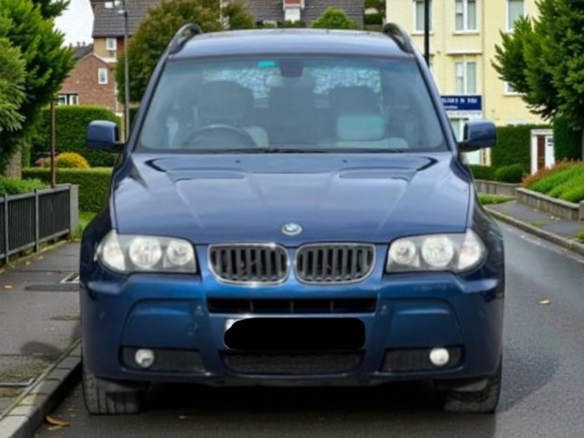 2006 BMW X3 2.0D M SPORT MANUAL DIESEL BLUE SUV >>--NO VAT ON HAMMER--<< - Image 3 of 29